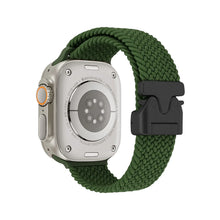 Braided Solo Loop Strap For Apple Watch band 44mm 45mm 46mm 40mm 41mm