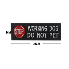 Pet Service Dog In Training SECURITY PATCH BADGES Therapy Dog PET DO NOT EMOTIONAL SUPPORT Patches for DOG PET Harness Vest