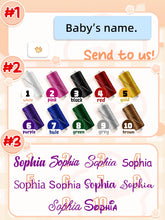 Personalized Newborn Baby Blanket with Name Custom Stroller Sleeping Dolls Animal Security Towel Gift Set for Baby Shower Gifts