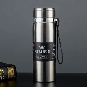1000ml Thermal Water Bottle Thermos Vacuum Flask Double Stainless