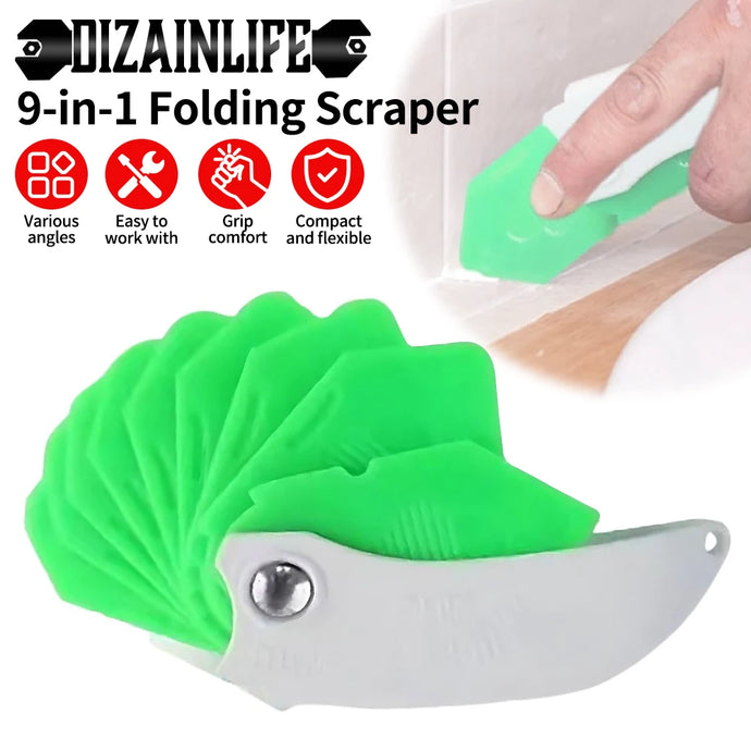 9-in-1 Silicone Caulking Tool Professional Sealant Spreading Joint