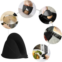 2PCS Oven Mitts Silicone Oven Glove Heat Resistant Pinch Mitts Anti