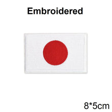 PVC/Embroider Flag Patches UK Spain France Germany US Russia Tactical Hook Badge Rubber Shoulder Emblem Applique