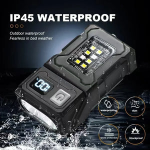 2024 New Multifunctional COB Flashlight Ajustable Angle LED Outdoor