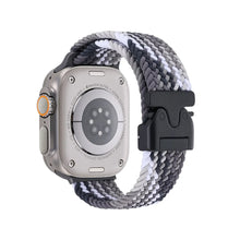Braided Solo Loop Strap For Apple Watch band 44mm 45mm 46mm 40mm 41mm