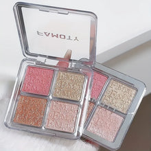 4 Color Face Highlighter Palette Illuminator Palette Natural Glow