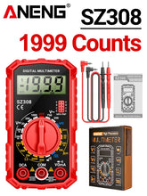 ANENG SZ308 Square Wave Digital Tester 1999 Counts HFE Triode Buzzer