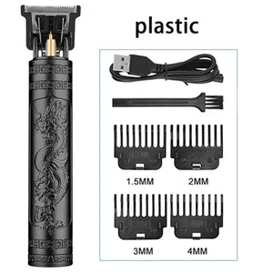 T9 LCD Electric Hairdresser Oil Shaving Head Electric Pusher Carving