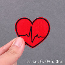 Animal Embroidered Patches For Clothing Hip Hop Patch Iron On Patches On Clothes Punk Embroidery Patch Hook Loop Stickers Badges