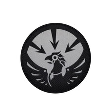 Morale printing Reflective Fabric Laser Cut SCP Foundation Art Icon Armband With Backpack Hook&Loop patches for clothing