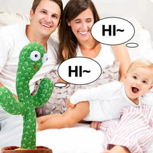 1pc Dancing Cactus Toy,Repeat Talking ,Song Speaker Wriggle Dancing