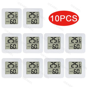 4pcs Digital Thermometer Hygrometer Indoor Mini Temperature LCD