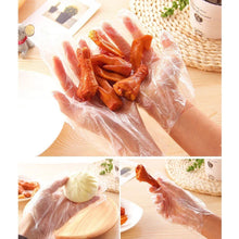 100pcs Disposable Gloves Plastic Gloves Transparent Eco-friendly
