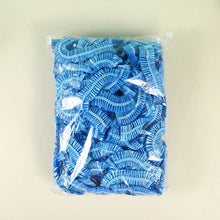 100/300pcs Disposable Plastic Shower Cap Elastic Disposable Shower