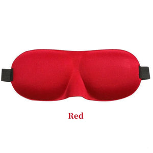 3D Sleeping Mask Eyepatch Block Out Light Eye Mask Soft Cover Rest