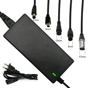 Brand New Power Adapter AC 100-240V Black DC 42V 2A Electric Scooter