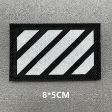 3D Tactical Patches IR Reflective Badge on Backpack Vest Clothing DIY Morale Tactical Badges Hook&Loop Laser Cut Supplies