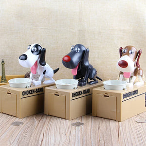 Cute Puppy Dog Piggy Bank Save Money Box Saving Money Pot Coin Box Can