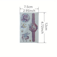 14 Sheets Glittering Unicorn Tattoo Stickers for Personalized