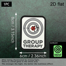 A Morale Badge Patch Made of Pvc Soft Rubber - Sticker with Glow-In-The-Dark Effect, Suitable for Hats, Clothes, Backpacks, Jackets, Vests - Embroidered Patch