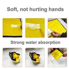 1/2/6pcs Microfiber Cleaning Towel Thicken Soft Drying Cloth Car Body