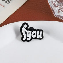 Funny Design Creative Cute Enamel Brooch Backpack Hat Decoration Metal Lapel Pin Badge For Friend Hat Clothing Accessories