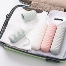 1Pc Portable Toothbrush Cup Bathroom Toothpaste Holder Storage Case