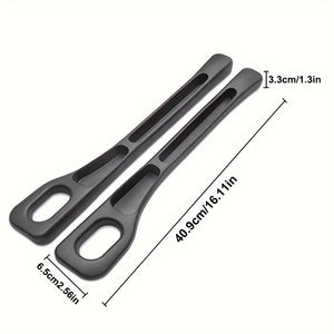 2pc Car Seat Gap Filler Organizer Pu Waterproof Car Seat Gap Plug