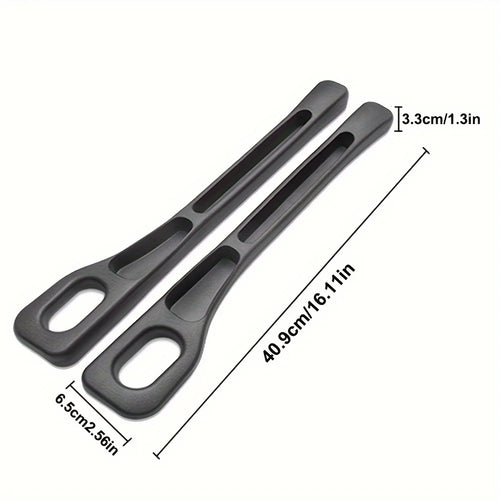 2pc Car Seat Gap Filler Organizer Pu Waterproof Car Seat Gap Plug