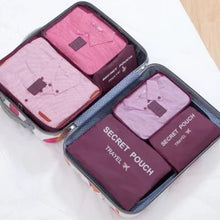 6 Pcs Travel Luggage Storage Bags, Versatile Lightweight Storage