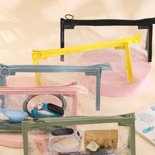 1PC Stationery Large Capacity Zipper Storage Bag for Elementary School