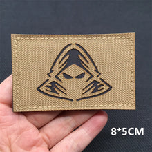 Tactical Patches IR Infrared Reflective Morale Patches on Backpack Vest Clothing Outdoor Badges Hook&Loop