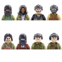 Military Bandits SWAT Police Special Forces Building Blocks Mini Action Figure Bricks Toys