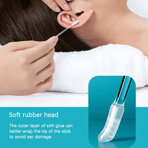 24Pcs Disposable Silicone EarWax Remover sticky ear pick For Kids