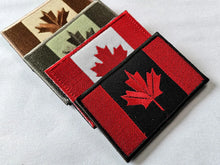 Canada Flag Patch Maple Leaf Flag 4-color Embroidered Flag Tactical Military Patches Army Applique Stripe Badge