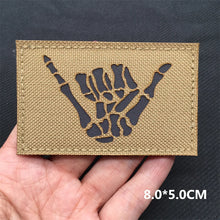Tactical Patches IR Infrared Reflective Morale Patches on Backpack Vest Clothing Outdoor Badges Hook&Loop