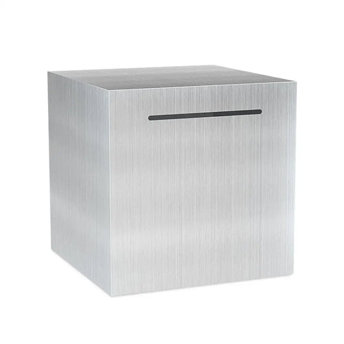New Stainless Steel Piggy Bank Only In, No Export Banknotes