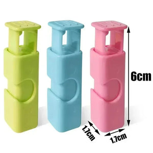 12 PCS Squeeze Bread Bag Clips Reusable Fresh Food Seal Plastic Clip