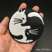 Punk Embroidered Patches for Clothing Iron on Patches Appliques Diy Anime Clothes Thermoadhesive Stickers