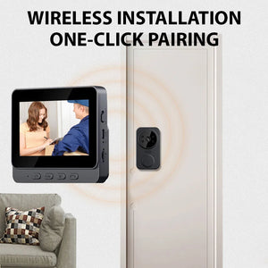 4.3'' IPS Screen 2.4G Wireless Visual Intercom Doorbell with Screen