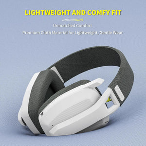 BINNUNE BW06 2.4GHz Wireless Gaming Headset with Mic for PS5 PS4 PC