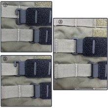 Tactical MOLLE Patch Panel Morale Patches Display Holder Tactical Accessory Molle Attachment Laser Cutting Loop