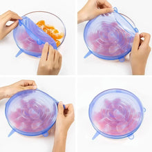 6PCS Multipurpose Bowl Cover Refrigerator Sealed Plastic Wrap