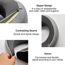 Travel Neck Pillow Memory Foam U-shaped Pillow Snail Style Travel Neck