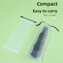 10pcs Beam Mouth Waterproof Umbrella Storage Bag Plastic Bag