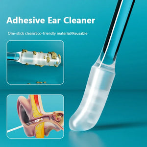 24Pcs Disposable Silicone EarWax Remover sticky ear pick For Kids