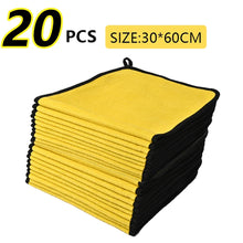 10-20PCS Car Nano Ultra Fiber Cloth Towel Microfiber Car Wash Towel