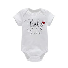 Baby Coming Soon 2026 Announcement Newborn Baby Bodysuit Romper Funny Boys Girls Outfits Body Pregnancy Reveal Clothes