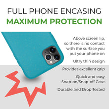 Biodegradable phone case - Ocean Blue