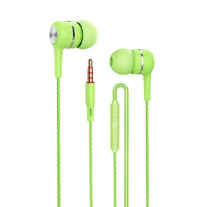 Bass Earphone Music Stereo Earphones - Wired Headphones 3.5mm Sport